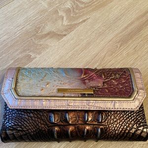 Used Brahmin Checkbook Wallet